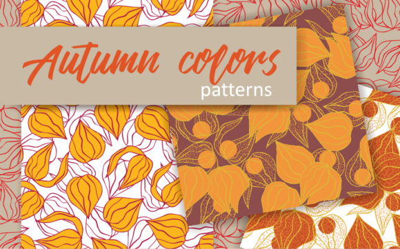 Autumn Colors Font Collection