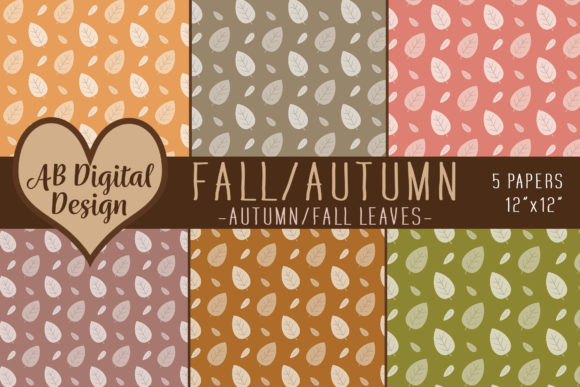 Autumn Fall Digital Paper Backgrounds: A Creative Resource for Seasonal Projects