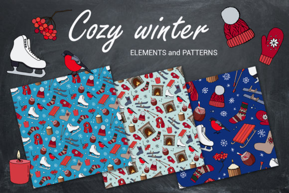 Cozy Winter: A Curated Collection for Cozy and Creative Design Projects