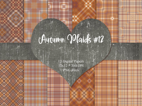 Fall Plaid 12 Pack