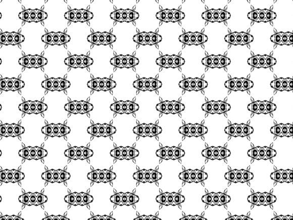 Fractal Pattern Black White Abstract 9: A Versatile Design for Modern Applications