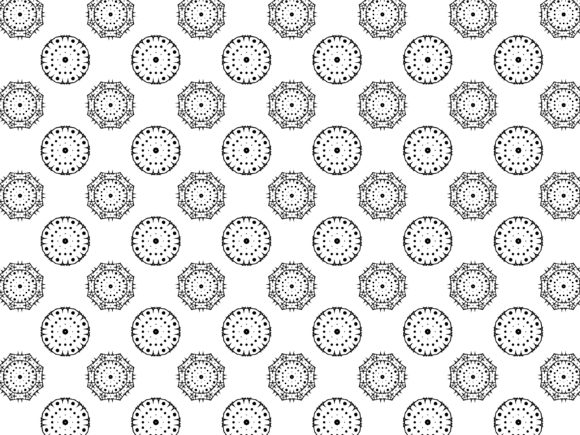 Fractal Pattern Circle Octagon: A Modern Design Element with Endless Possibilities