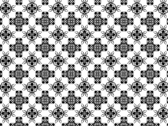 Fractal Pattern Plus Tribal Arrow Design Collection