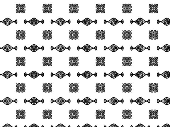 Fractal Pattern Tribal Elegant