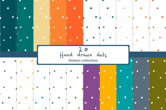 Hand Drawn Dots Pattern: A Versatile Design for Creative Projects