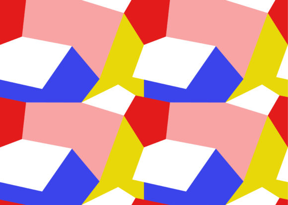 Seamless Pattern Abstract Color