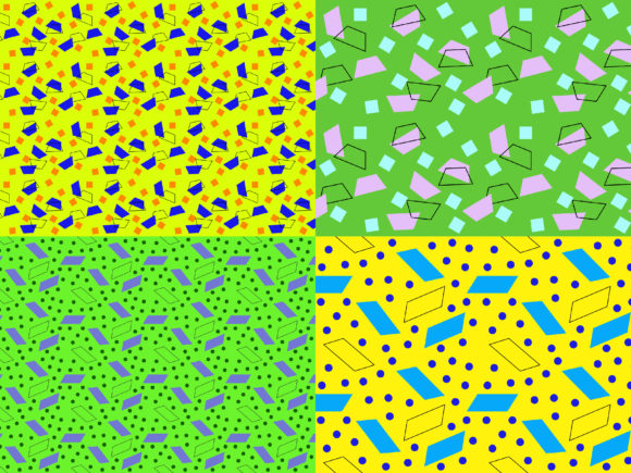 Seamless Pattern Bundling Parallelogram