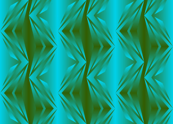 Seamless Pattern Green and Blue
