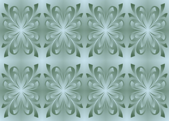 Seamless Pattern Green Ornament: A Versatile Design Element for Creative and Commercial Use