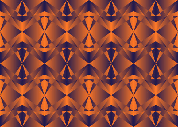 Seamless Pattern Orange Abstract: A Versatile Design Resource for Creative Projects