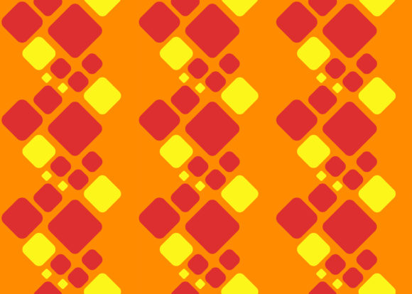 Seamless Pattern Orange Red Yellow: A Versatile Design Element for Modern Applications